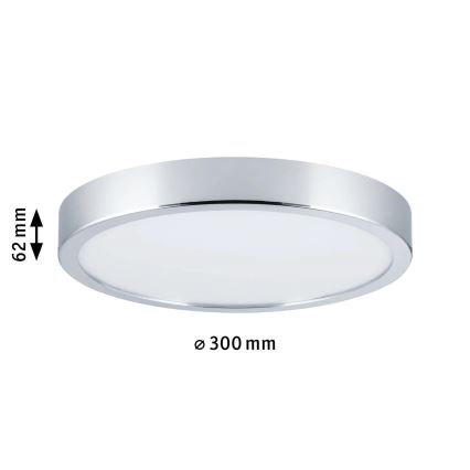 Paulmann 70882-LED/22,5W IP44 Plafón regulable para el baño AVIAR 230V