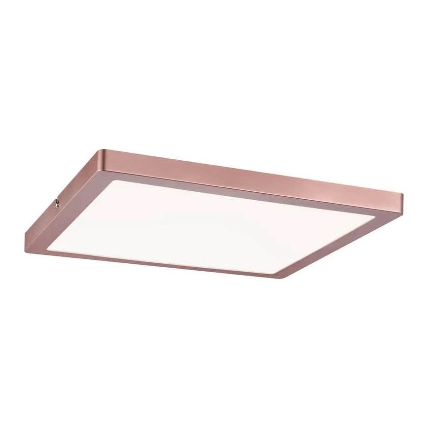 Paulmann 70941 - LED/20W Panel de techo ATRIA 230V 4000K 30x30 cm dorado rosa
