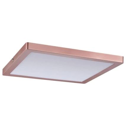 Paulmann 70941 - LED/20W Panel de techo ATRIA 230V 4000K 30x30 cm dorado rosa