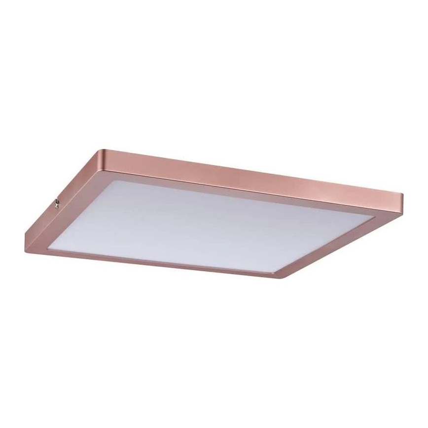 Paulmann 70941 - LED/20W Panel de techo ATRIA 230V 4000K 30x30 cm dorado rosa