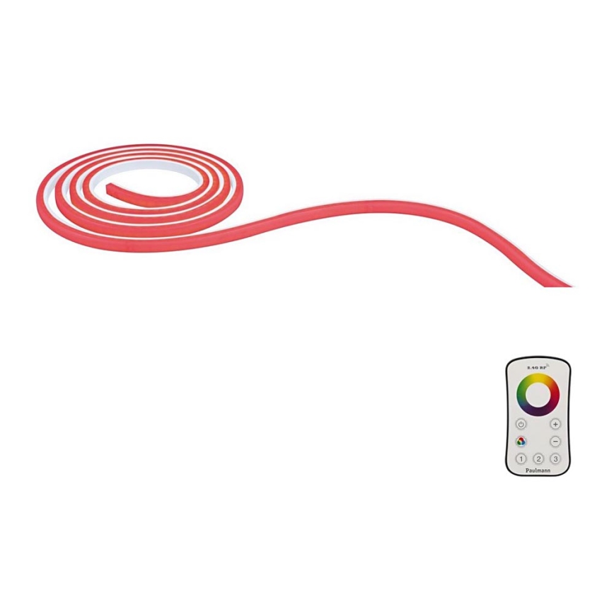 Paulmann 70966 - LED-RGB/27W IP67 Cinta regulable exterior FLOW 3m 230/24V
