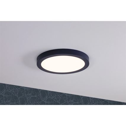 Paulmann 70986  - LED/22W Plafón ABIA 230V azul oscuro