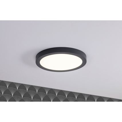 Paulmann 70988 - LED/22W Plafón ABIA 230V antracita