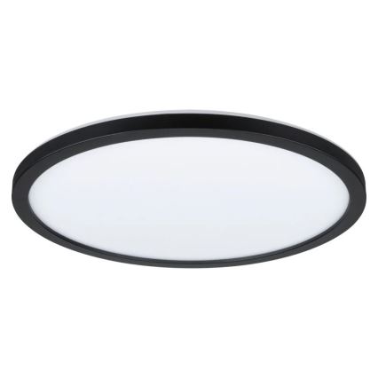 Paulmann 70998 - LED/16W Panel de techo ATRIA 230V 3000K diá. 29,3 cm negro