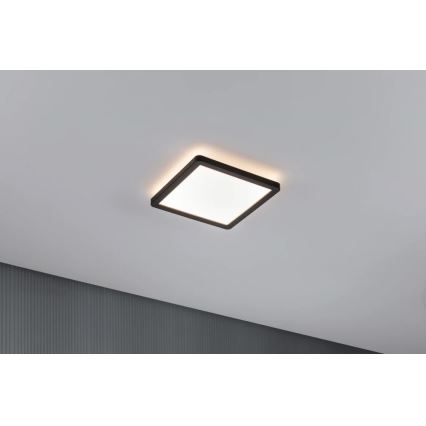 Paulmann 71000 - LED/11,2W Panel de techo ATRIA 230V 3000K 19x19 cm negro