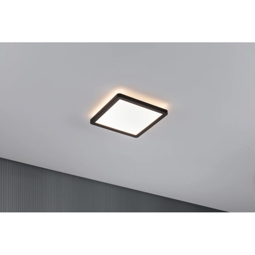Paulmann 71000 - LED/11,2W Panel de techo ATRIA 230V 3000K 19x19 cm negro