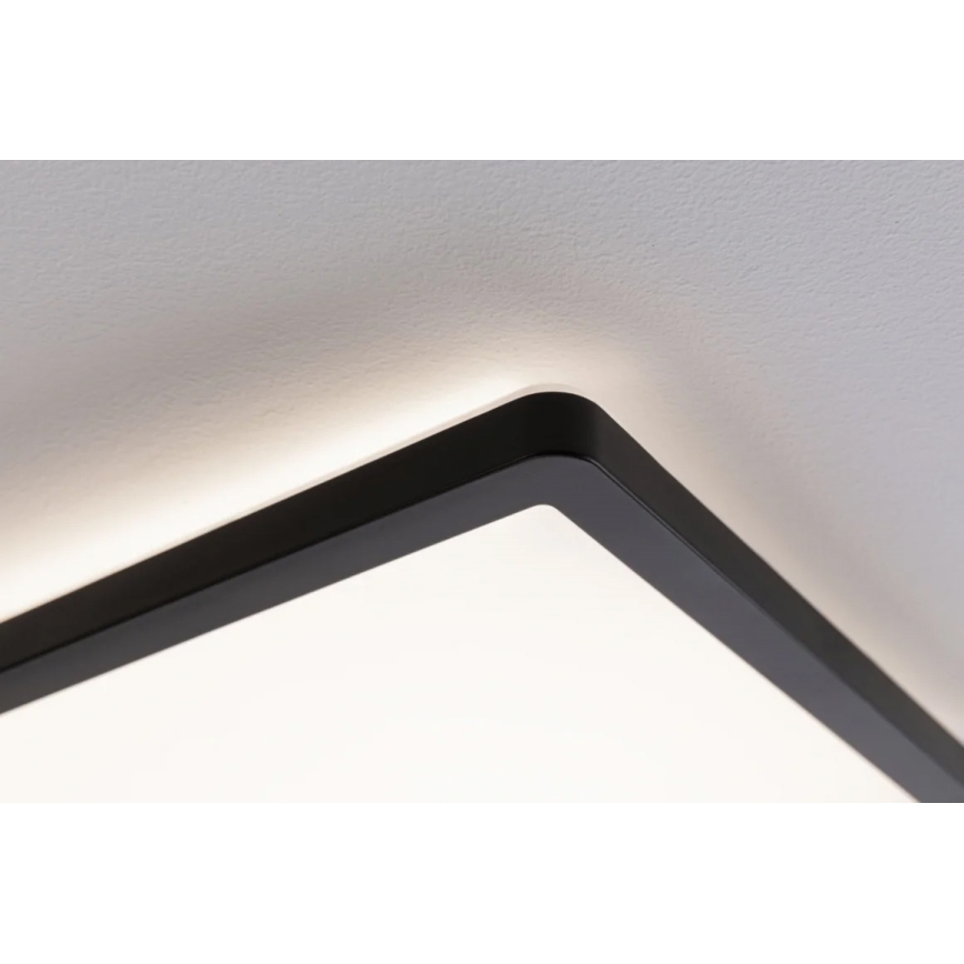 Paulmann 71001 - LED/16W Panel de techo ATRIA 230V 3000K 29,3x29,3 cm negro