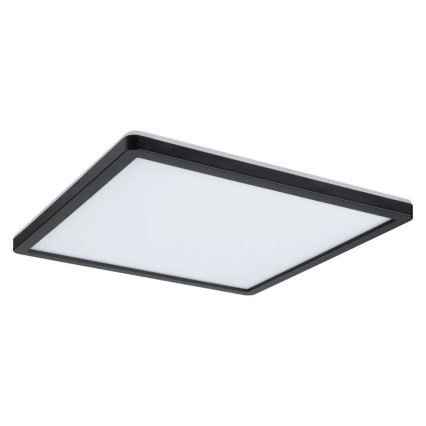 Paulmann 71001 - LED/16W Panel de techo ATRIA 230V 3000K 29,3x29,3 cm negro