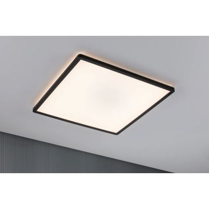 Paulmann 71002 - LED/22W Panel regulable ATRIA 230V 3000K 42x42 cm negro