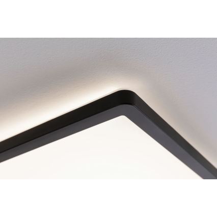 Paulmann 71002 - LED/22W Panel regulable ATRIA 230V 3000K 42x42 cm negro