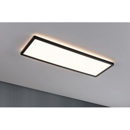 Paulmann 71003 - LED/22W Panel regulable ATRIA 230V 3000K 20x58 cm negro