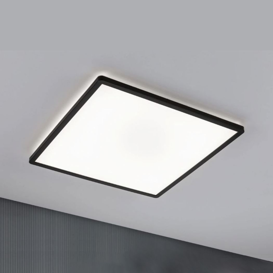 Paulmann 71016 - LED/22W Panel regulable ATRIA 230V 4000K 42x42 cm negro