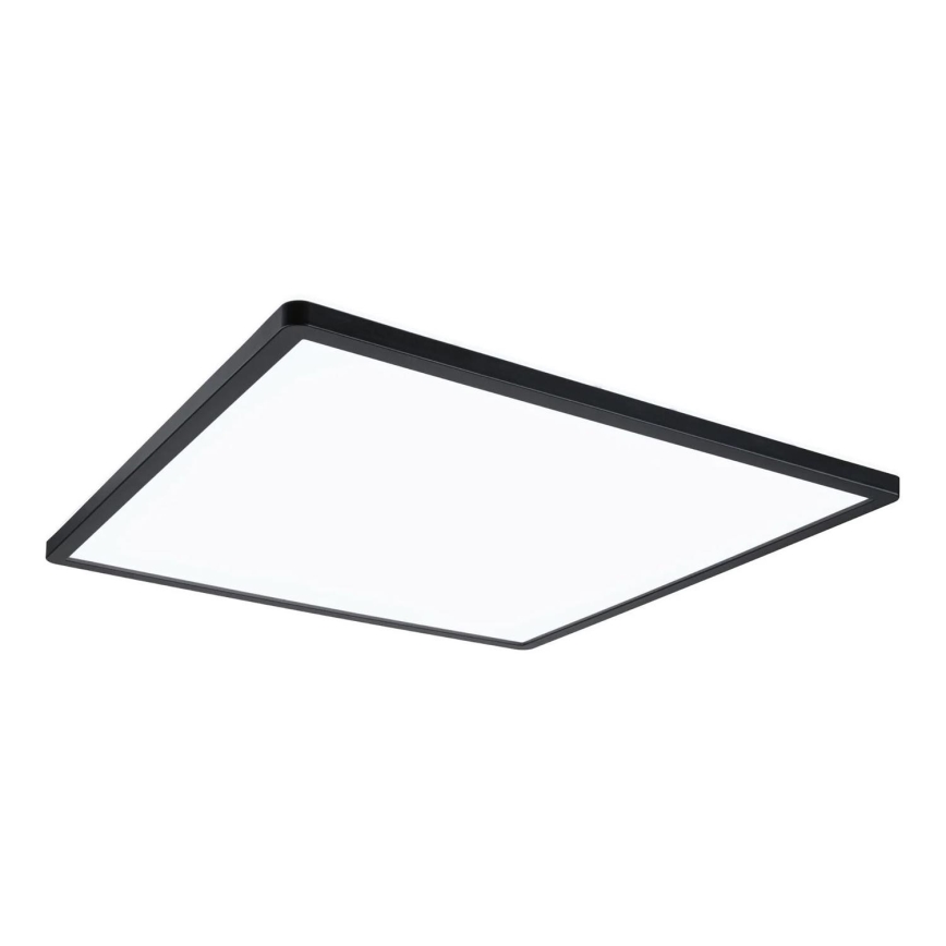Paulmann 71016 - LED/22W Panel regulable ATRIA 230V 4000K 42x42 cm negro