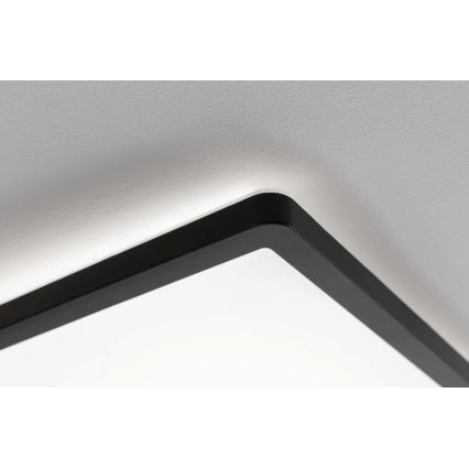 Paulmann 71016 - LED/22W Panel regulable ATRIA 230V 4000K 42x42 cm negro
