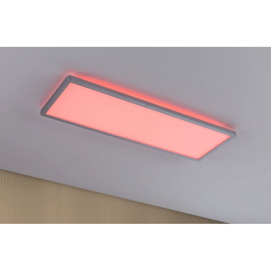 Paulmann 71020 - LED/20W RGBW Panel regulable ATRIA 230V 4000K 20x58 cm + control remoto