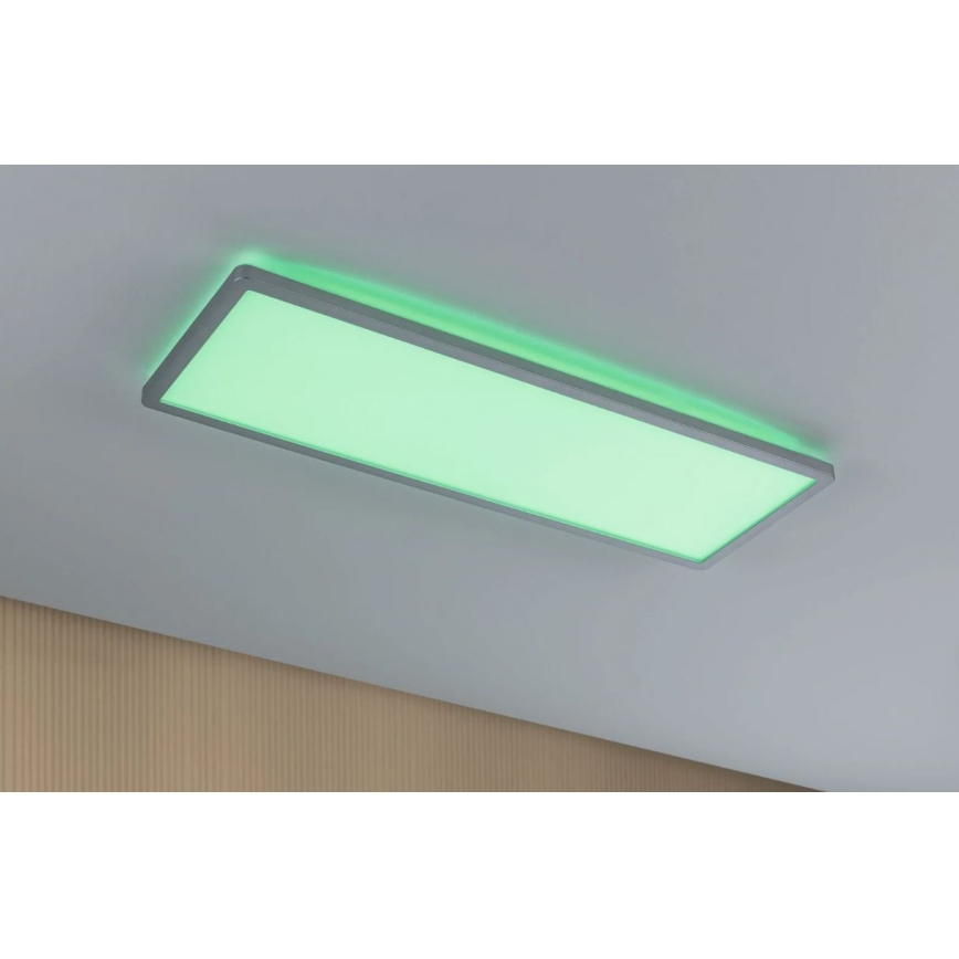 Paulmann 71020 - LED/20W RGBW Panel regulable ATRIA 230V 4000K 20x58 cm + control remoto
