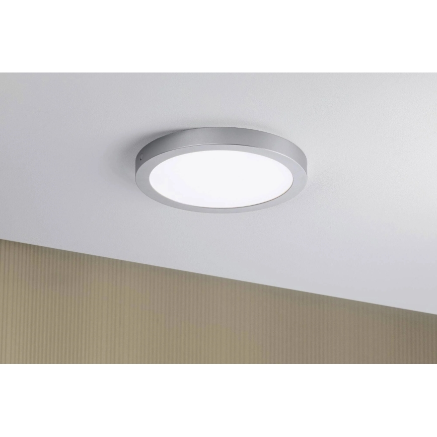 Paulmann 71023 - LED/22W Plafón ABIA 230V cromo mate