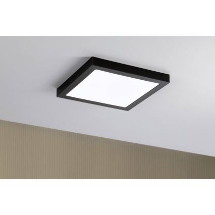 Paulmann 71026 - LED/22W Plafón ABIA 230V negro