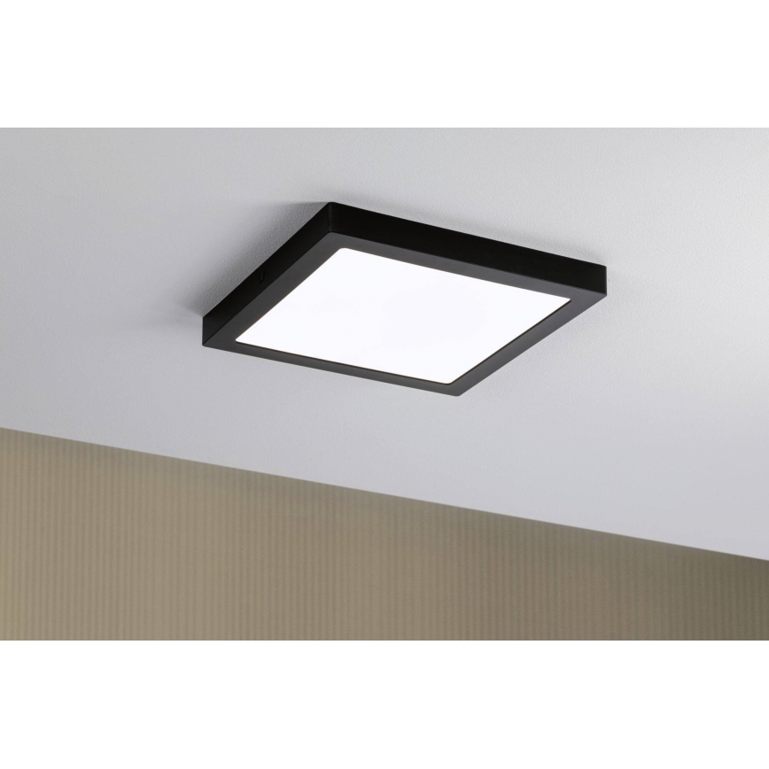 Paulmann 71026 - LED/22W Plafón ABIA 230V negro