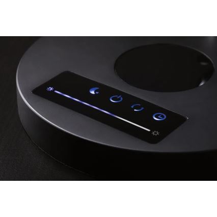 Paulmann 78010 - LED/11W Lámpara de mesa táctil regulable NUMIS 230V 2700/4000/6500K negro