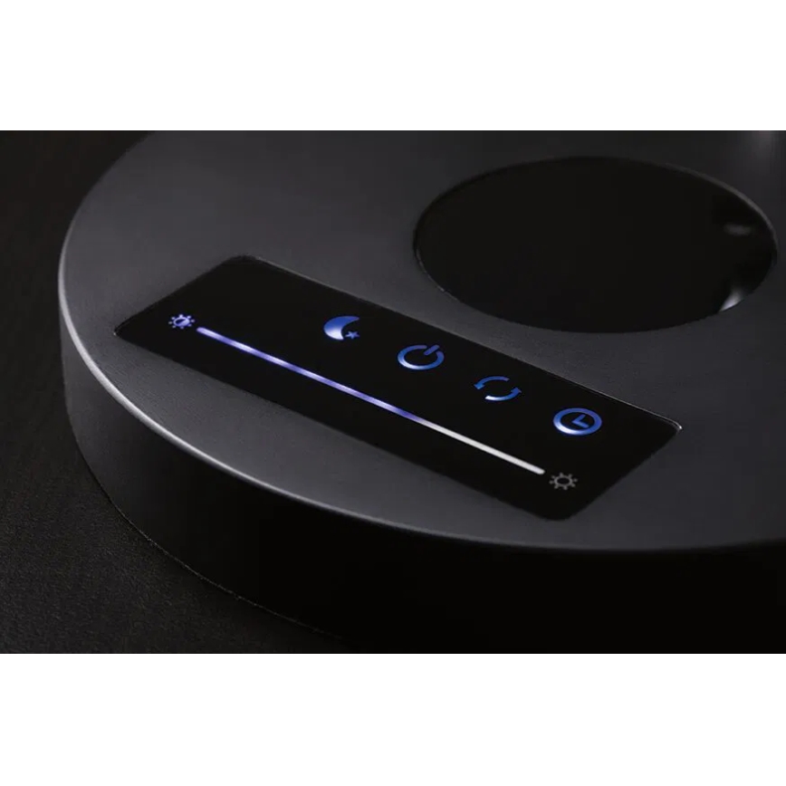 Paulmann 78010 - LED/11W Lámpara de mesa táctil regulable NUMIS 230V 2700/4000/6500K negro