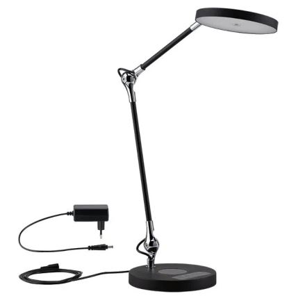 Paulmann 78010 - LED/11W Lámpara de mesa táctil regulable NUMIS 230V 2700/4000/6500K negro