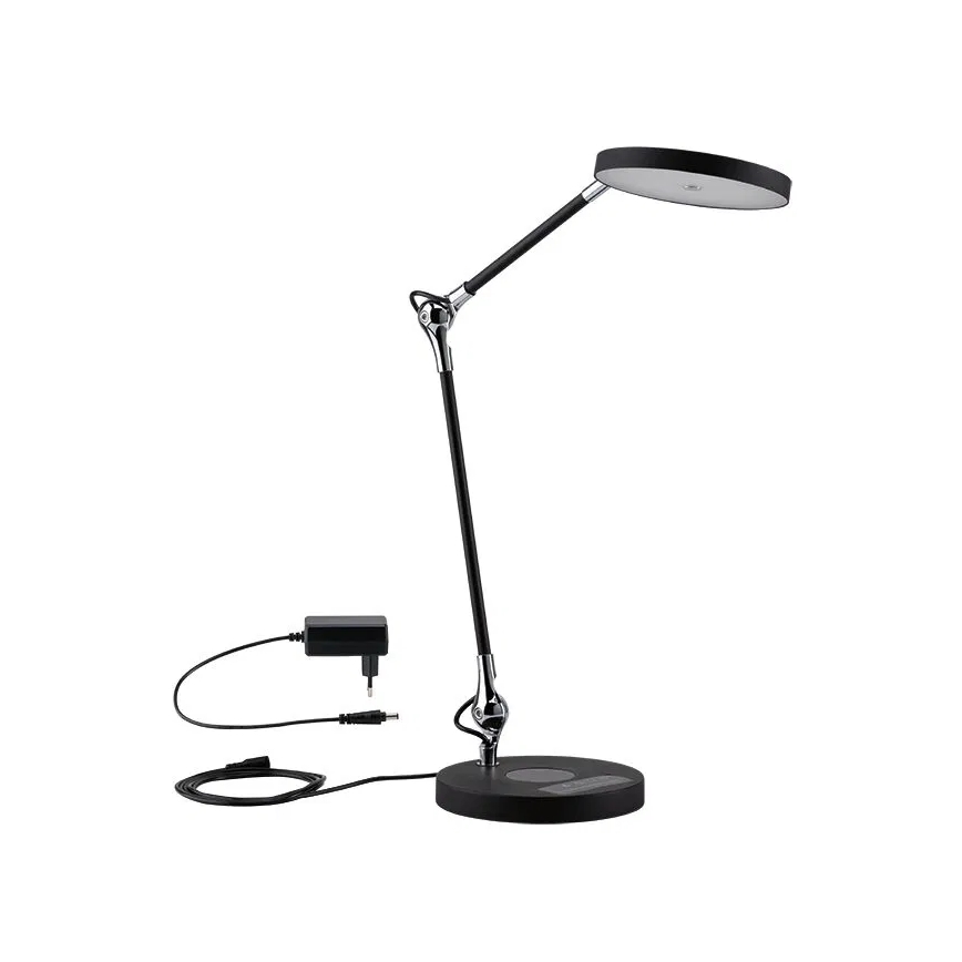 Paulmann 78010 - LED/11W Lámpara de mesa táctil regulable NUMIS 230V 2700/4000/6500K negro