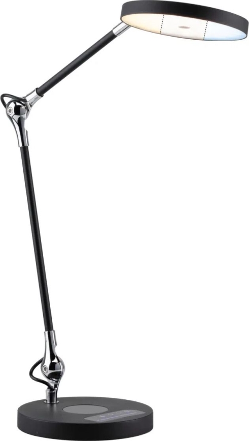 Paulmann 78010 - LED/11W Lámpara de mesa táctil regulable NUMIS 230V 2700/4000/6500K negro