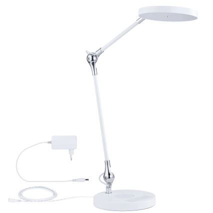 Paulmann 78011 - LED/11W Lámpara de mesa táctil regulable NUMIS 230V 2700/4000/6500K blanco
