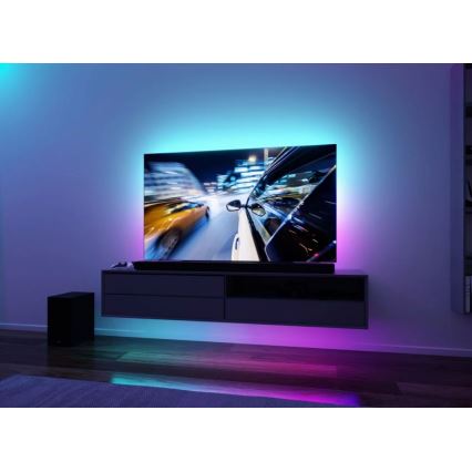 Paulmann 78880 - LED/3,5W RGB Tira regulable para TV 2m ZOLL 5V + control remoto