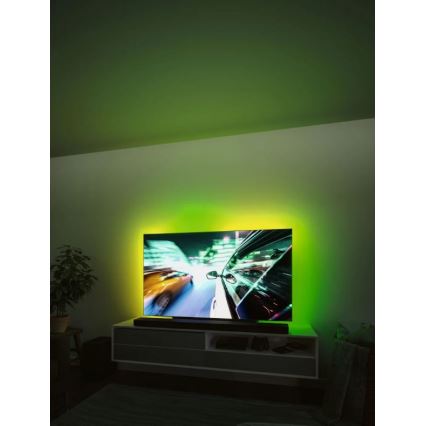 Paulmann 78880 - LED/3,5W RGB Tira regulable para TV 2m ZOLL 5V + control remoto