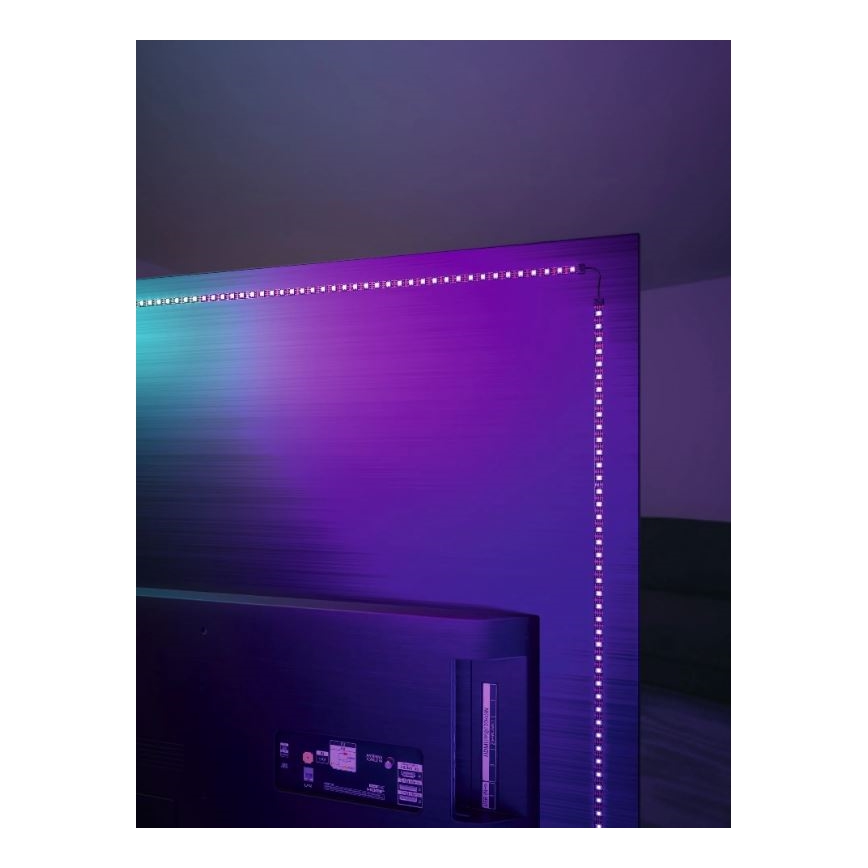 Paulmann 78880 - LED/3,5W RGB Tira regulable para TV 2m ZOLL 5V + control remoto