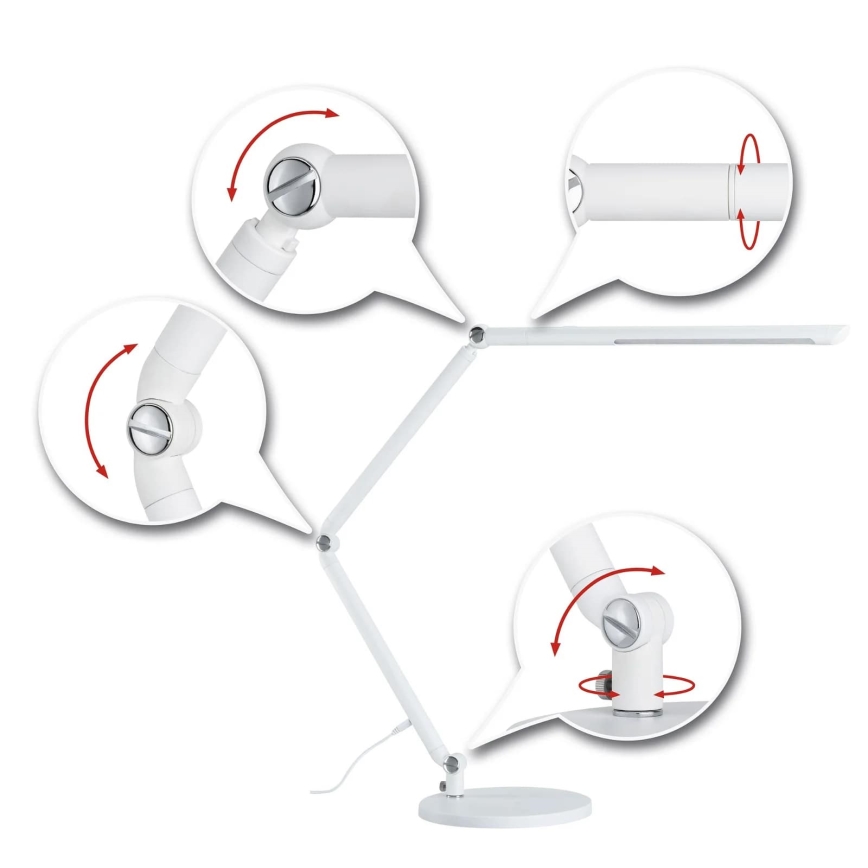Paulmann 78911 - LED/10,6W Lámpara de mesa regulable FLEXBAR 230V 3000/4000/6500K