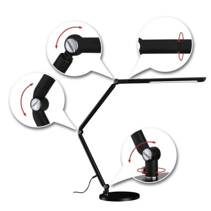 Paulmann 78912 - LED/10,6W Lámpara de mesa regulable FLEXBAR 230V 3000/4000/6500K