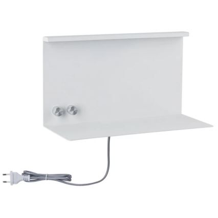 Paulmann 78919 - LED/4,5W Lámpara regulable con estante y USB + LED/1,6W 230V