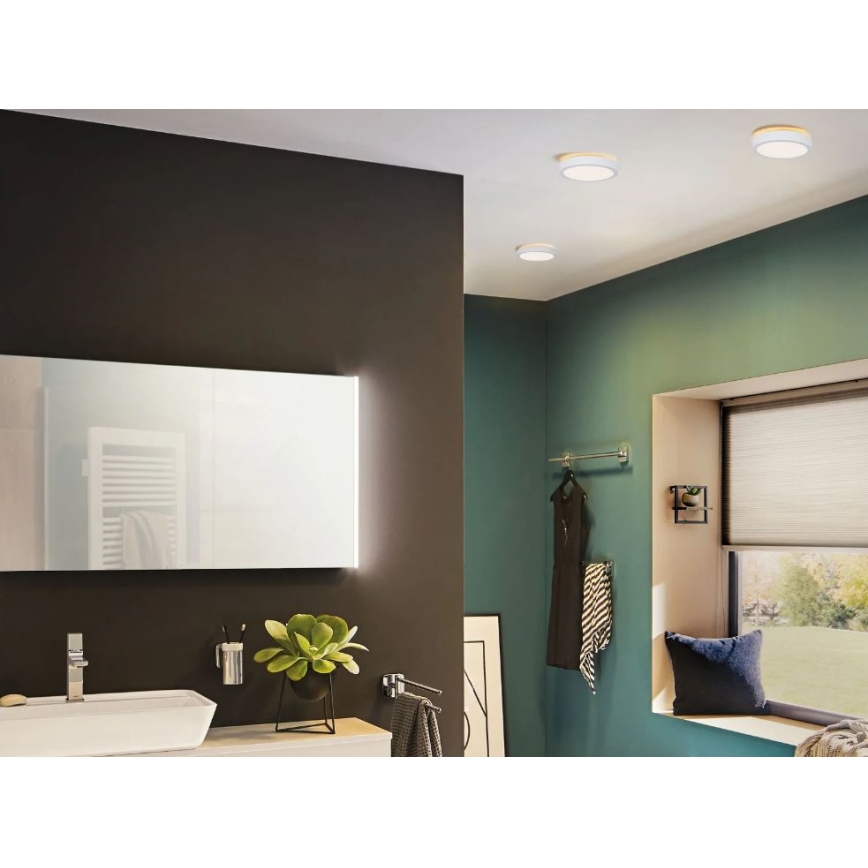 Paulmann 78923 - LED/13W IP44 Plafón regulable para el baño AVIAR 230V