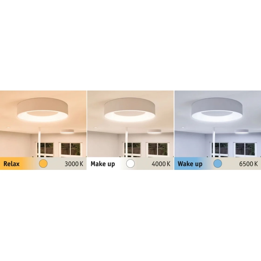 Paulmann 78947 - LED/23W IP44 Plafón de baño CASCA 230V