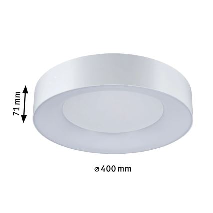 Paulmann 78947 - LED/23W IP44 Plafón de baño CASCA 230V