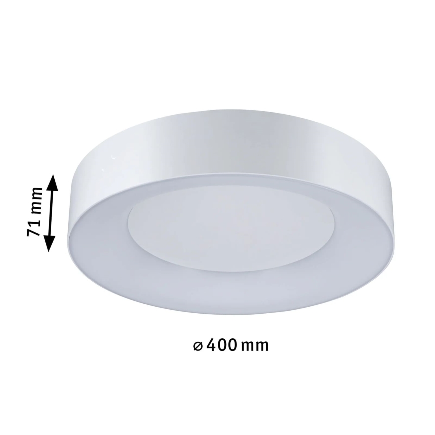 Paulmann 78947 - LED/23W IP44 Plafón de baño CASCA 230V