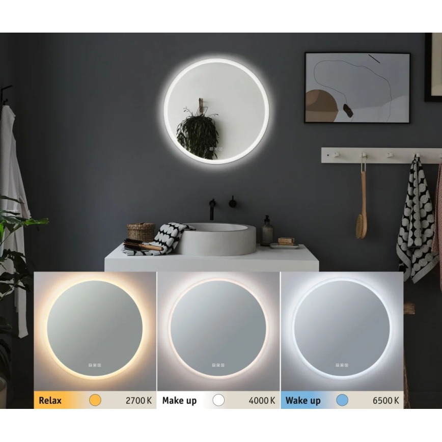 Paulmann 78952- LED/21W IP44 Espejo retroiluminado regulable para baño MIRA 230V