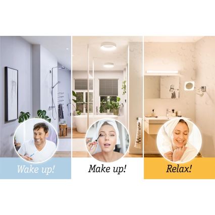Paulmann 78952- LED/21W IP44 Espejo retroiluminado regulable para baño MIRA 230V
