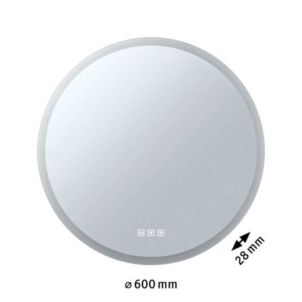 Paulmann 78952- LED/21W IP44 Espejo retroiluminado regulable para baño MIRA 230V