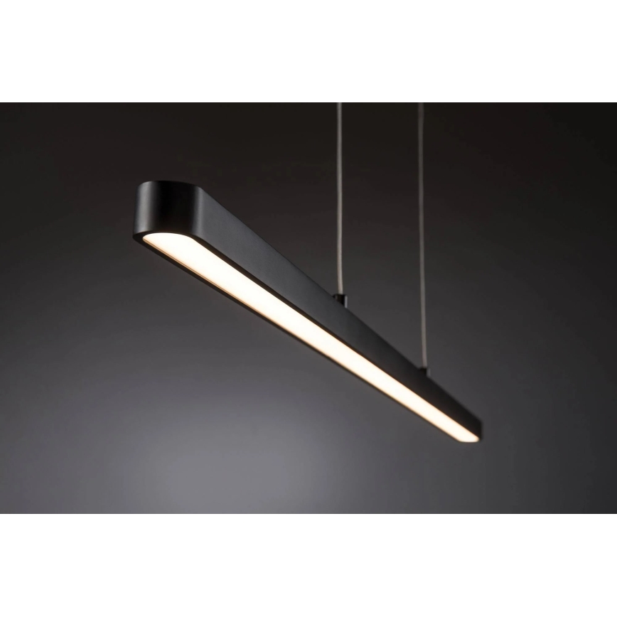 Paulmann 79693 - Lámpara de araña LED/42W regulable con cable LENTO 230V negro