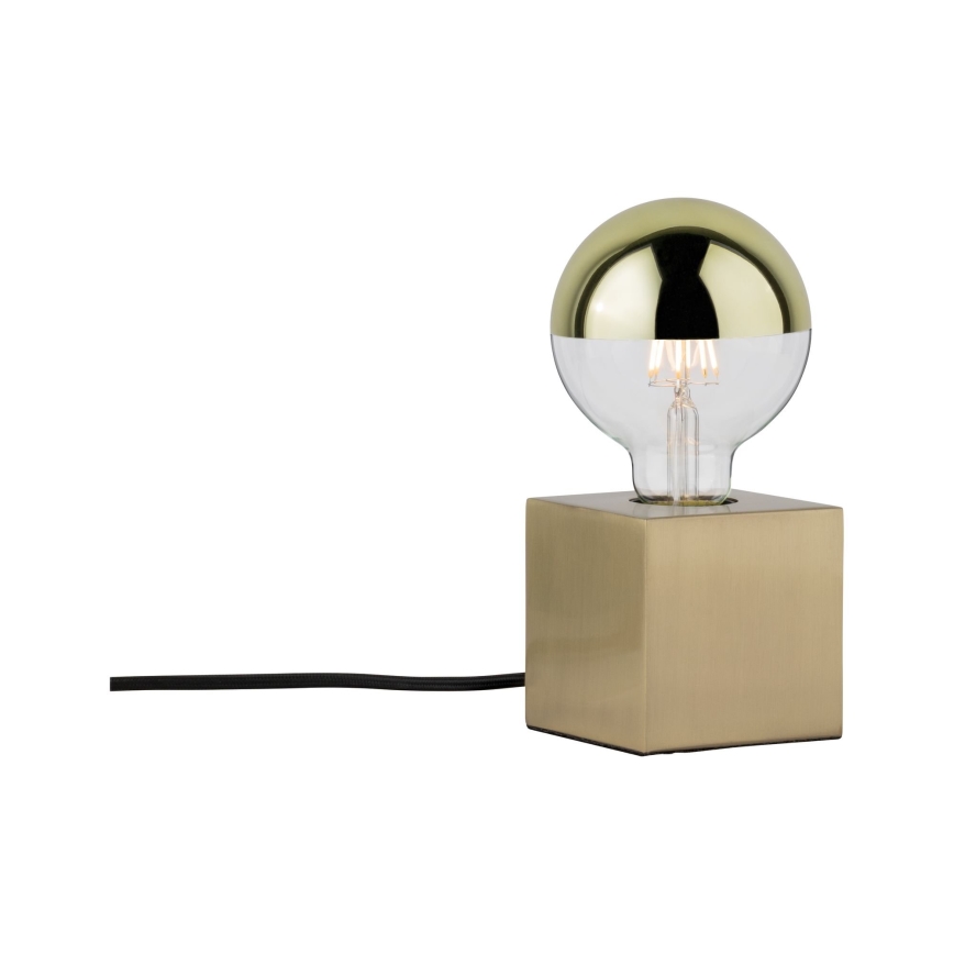 Paulmann  79728 - 1xE27/20W Lámpara de mesa DILJA 230V