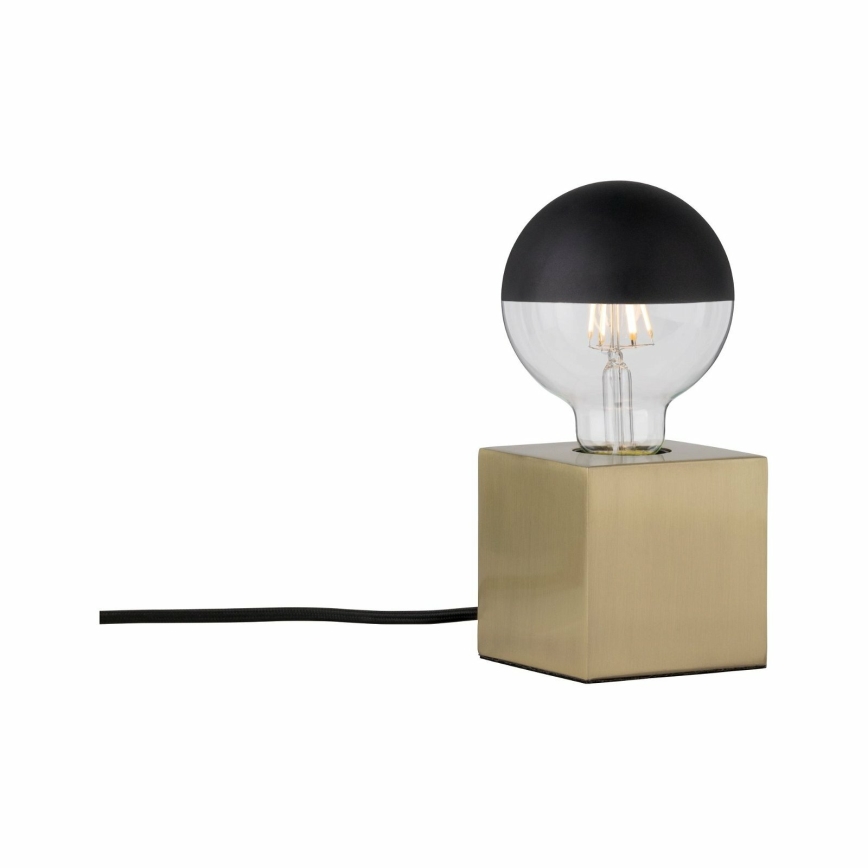Paulmann  79728 - 1xE27/20W Lámpara de mesa DILJA 230V