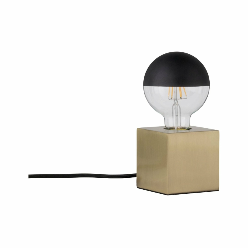 Paulmann  79728 - 1xE27/20W Lámpara de mesa DILJA 230V