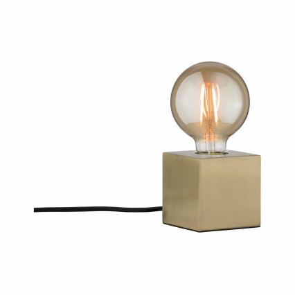 Paulmann  79728 - 1xE27/20W Lámpara de mesa DILJA 230V