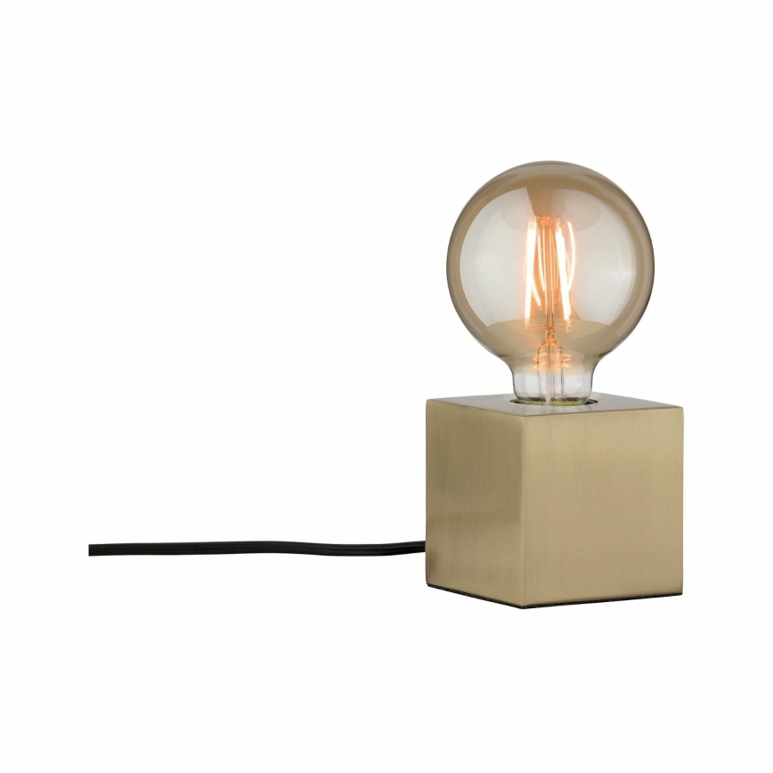 Paulmann  79728 - 1xE27/20W Lámpara de mesa DILJA 230V