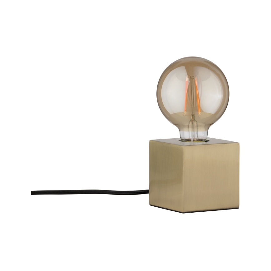 Paulmann  79728 - 1xE27/20W Lámpara de mesa DILJA 230V