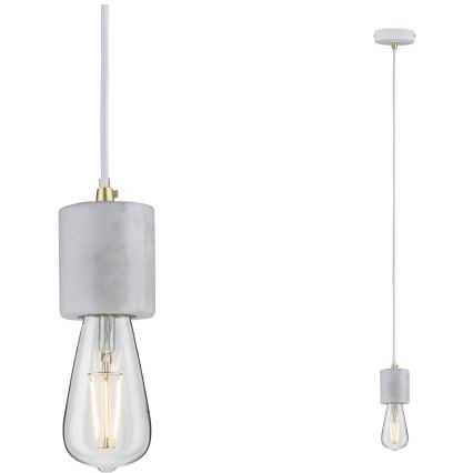 Paulmann 79750 - 1xE27/20W Lámpara colgante NORDIN 230V